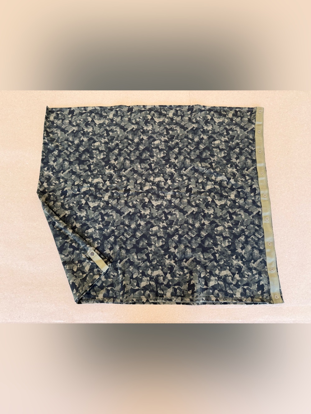 Lululemon — NWOT Vinyasa Scarf Camouflage Stretch Cotton Terry — Size OS